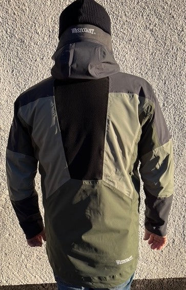 Shell jacket for Men - waterproof 3-layer stretch.